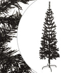 VidaXL Kerstboom smal 120 cm zwart