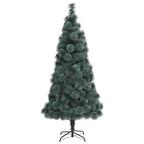 Vidaxl kunstkerstboom met standaard 240 cm pet groen