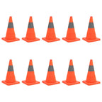 Vidaxl verkeerskegel pop-up 10 st 42 cm