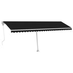 VidaXL Luifel vrijstaand automatisch 600x300 cm antracietkleurig