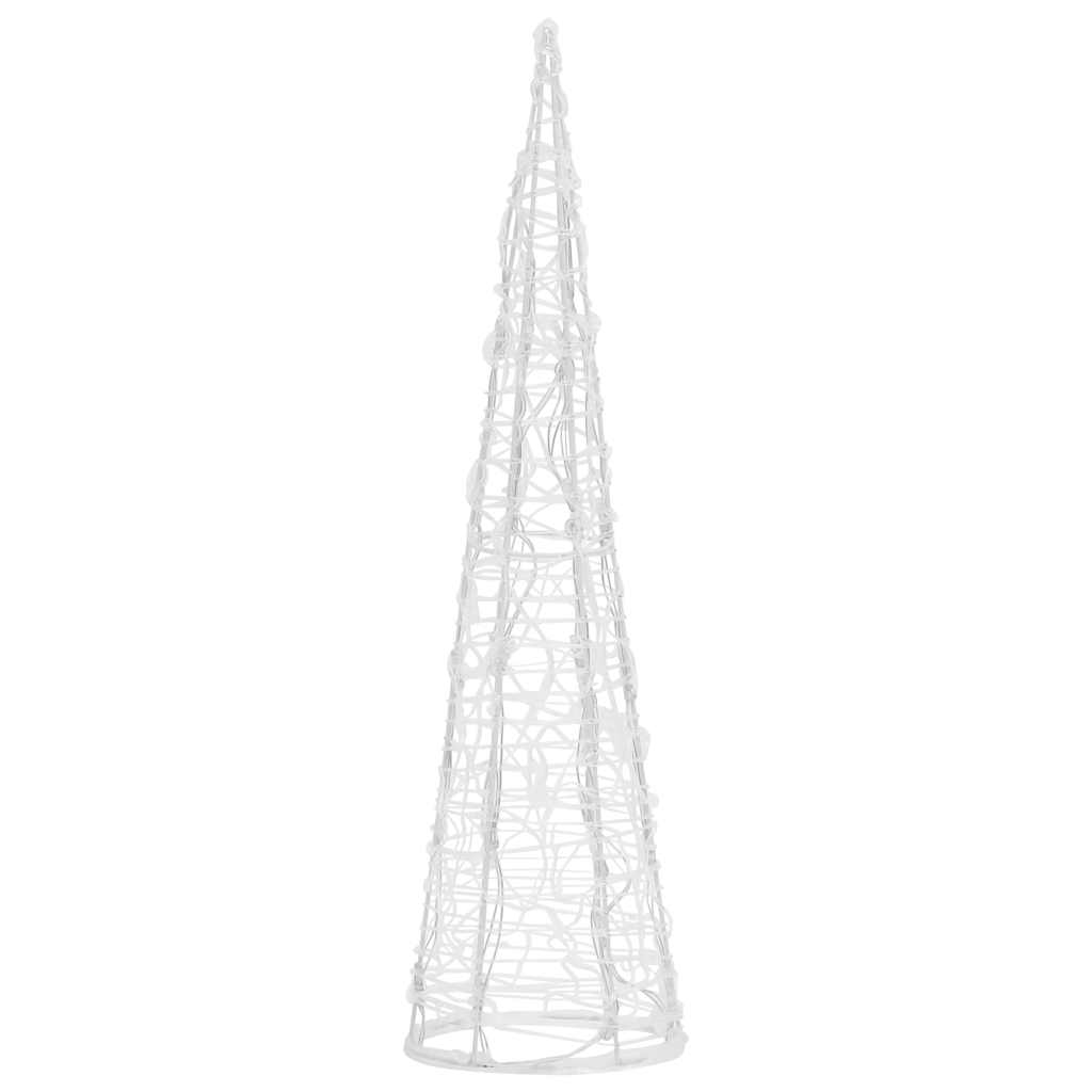 VidaXL Lichtkegel decoratief LED 60 cm warmwit acryl