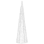 VidaXL Lichtkegel decoratief LED 60 cm warmwit acryl