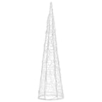 VidaXL Lichtkegel decoratief LED koudwit 60 cm acryl
