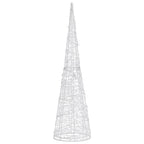 Vidaxl lichtkegel decoratief led blauw 90 cm acryl