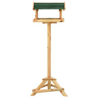 Vidaxl vogelvoeder met standaard 37x28x100 cm massief vurenhout
