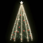 Vidaxl kerstboomverlichting met 250 led's koudwit net 250 cm
