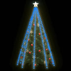 Vidaxl kerstboomverlichting met 400 led's blauw net 400 cm