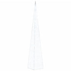 Vidaxl lichtkegel decoratief led 120 cm acryl koudwit