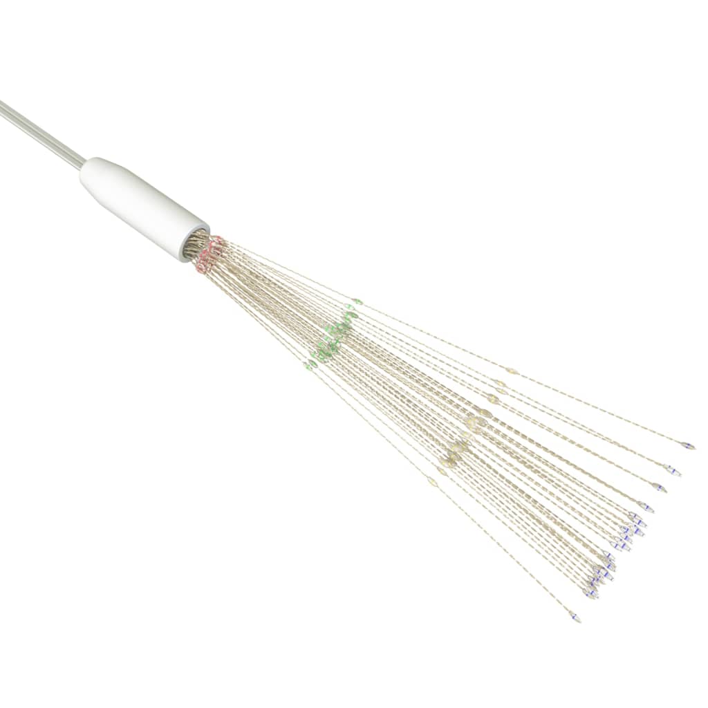 VidaXL Kerstverlichting vuurwerk 140 LED's buiten 20 cm meerkleurig