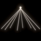 VidaXL Kerstboomverlichting 576 LED's binnen buiten 3,6 m koudwit