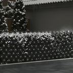Vidaxl kerstnetverlichting 306 led's binnen en buiten 3x3 m koudwit