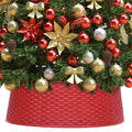 VidaXL Kerstboomrok Ø54x19,5 cm rood
