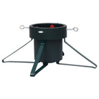 Vidaxl kerstboomstandaard 46x46x19 cm zwart