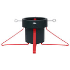 VidaXL Kerstboomstandaard 46x46x19 cm groen en rood