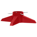 VidaXL Kerstboomstandaard 55,5x55,5x15 cm rood