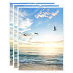Vidaxl fotolijsten 3 st voor tafel 15x21 cm mdf wit