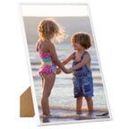 VidaXL Fotolijsten 3 st voor tafel 18x24 cm MDF wit