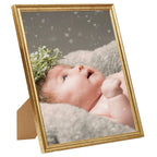 VidaXL Fotolijsten 10 st voor tafel 10x15 cm MDF goudkleurig