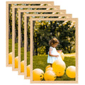 VidaXL Fotolijsten 5 st voor wand of tafel 59,4x84 cm lichteikenkleur