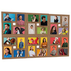Vidaxl fotolijst voor 24x(13x18 cm) foto mdf lichtbruin