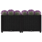 Vidaxl verhoogd bed 80x40x38 cm polypropyleen