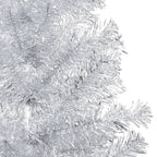 VidaXL Kunstkerstboom met verlichting en kerstballen 240 cm PET zilver