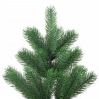 VidaXL Kunstkerstboom Nordmann met LED's en kerstballen 150 cm groen