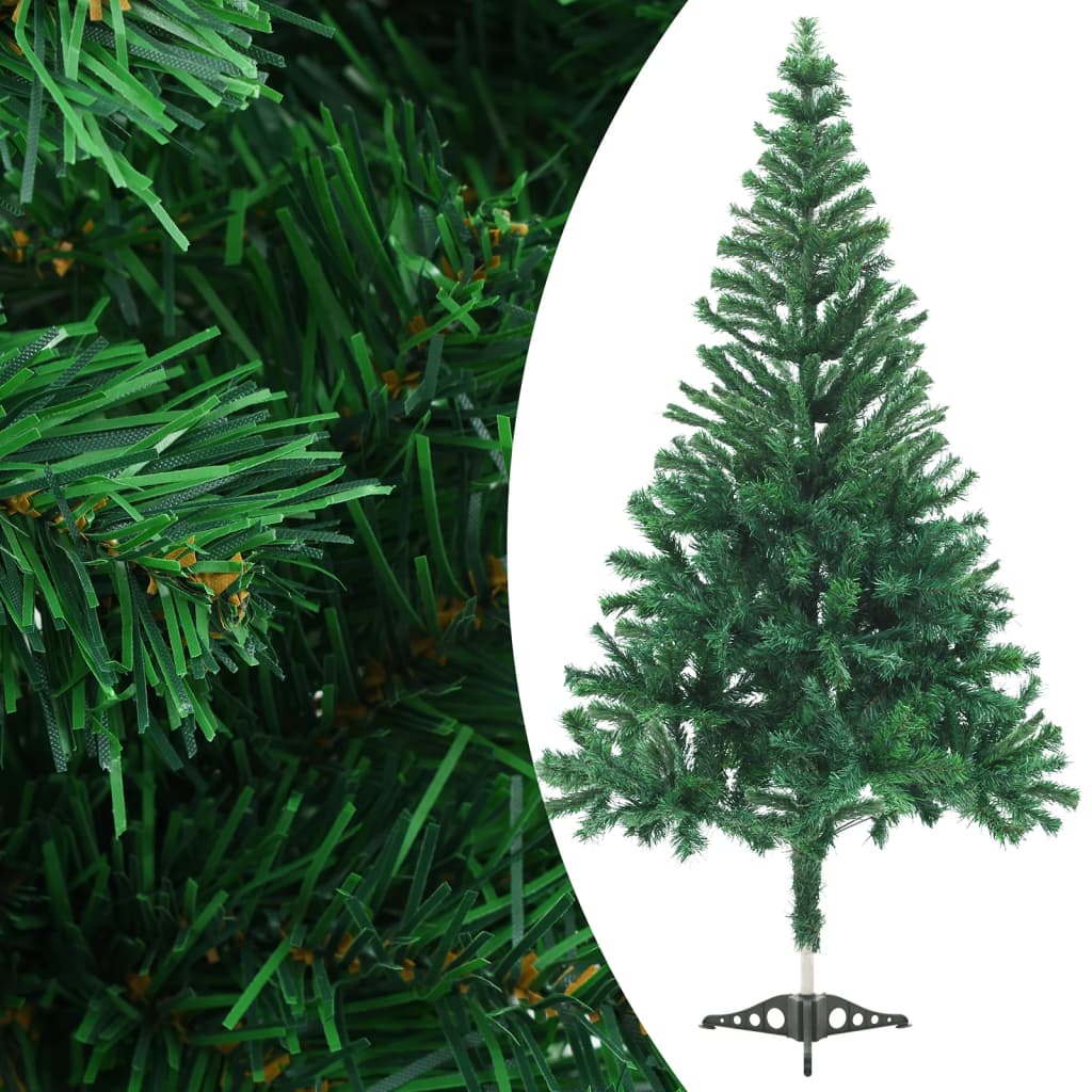 VidaXL Kunstkerstboom met verlichting en kerstballen 910 takken 210 cm