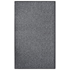 Vidaxl deurmat 90x150 cm grijs