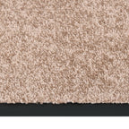 Vidaxl deurmat 60x80 cm beige