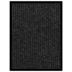 Vidaxl deurmat 40x60 cm gestreept antracietkleurig