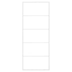 Vidaxl handdoekenrek wit 45x10x115 cm staal