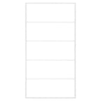 Vidaxl handdoekenrek wit 60x10x116 cm staal