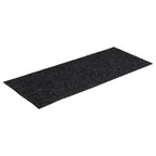 Vidaxl trapmatten zelfklevend 15 stuks 60x25 cm grijs rechthoekig