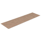 Vidaxl trapmatten zelfklevend 15 stuks 76x20 cm lichtbruin rechthoekig