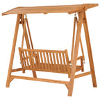 VidaXL Schommelbank 170 cm massief teakhout