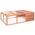 Vidaxl dierenhok voor buiten 150x100x50 cm massief vurenhout