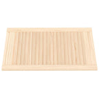 Vidaxl kastdeuren met lamellen 4 st 69x39,4 cm massief grenenhout