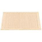 Vidaxl kastdeuren met lamellen 2 st 99,3x59,4 cm massief grenenhout