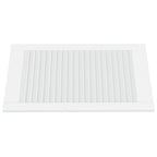 Vidaxl kastdeuren met lamellen 2 st 69x39,4 cm massief grenenhout wit
