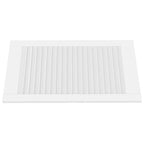 Vidaxl kastdeuren met lamellen 4 st 69x39,4 cm massief grenenhout wit