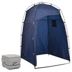 VidaXL Kampeertoilet met tent draagbaar 10 + 10 L