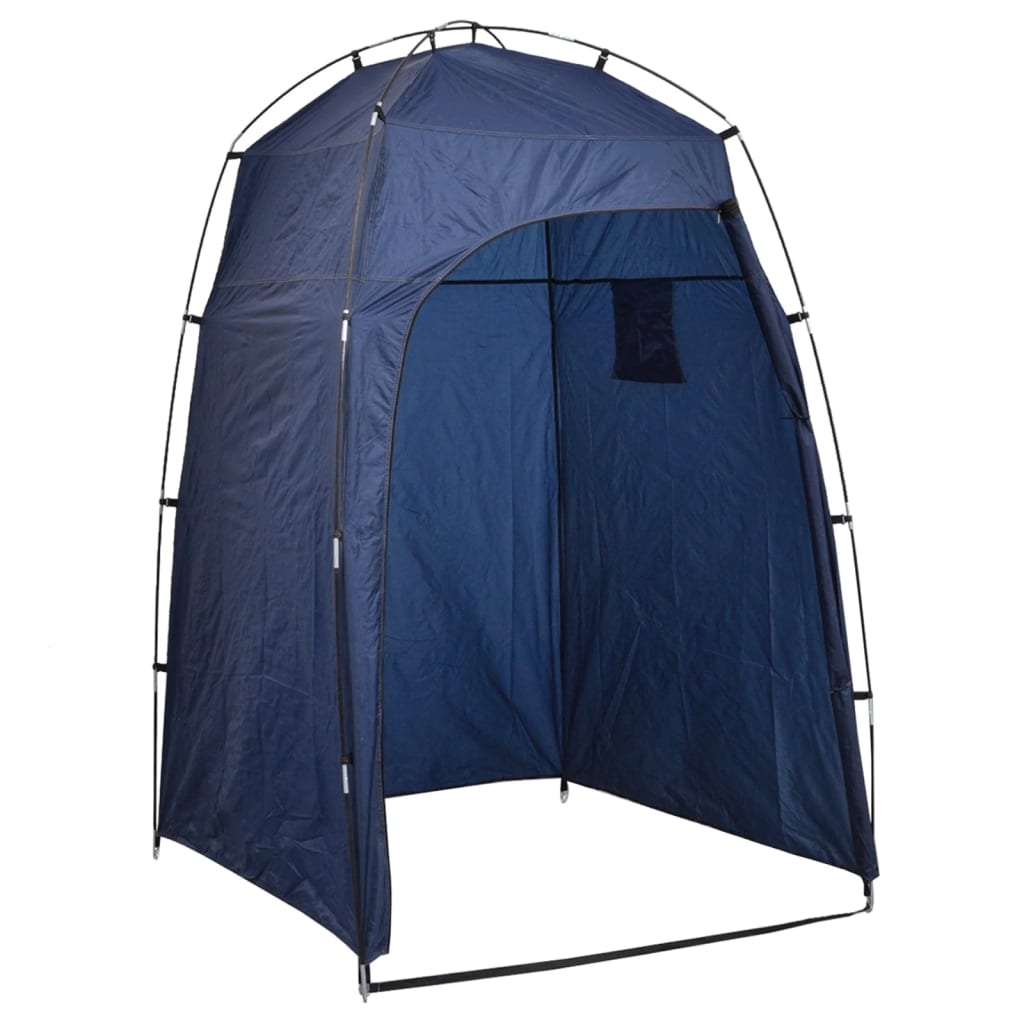 VidaXL Kampeertoilet met tent draagbaar 10 + 10 L