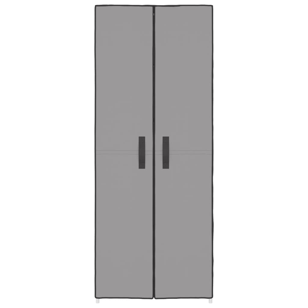 Vidaxl schoenenkast 60x30x166 cm stof grijs