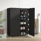 Vidaxl schoenenkast 60x30x90 cm stof zwart