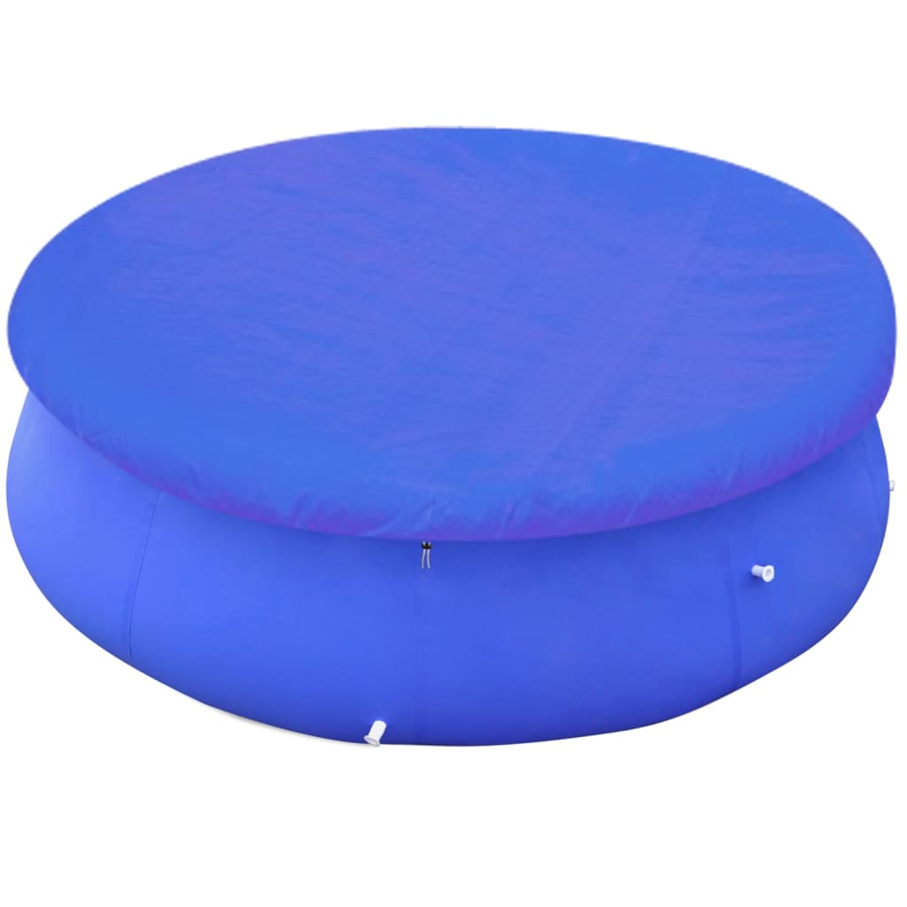 Vidaxl zwembadhoezen 2 st voor 450-457 cm bovengrondse zwembaden rond