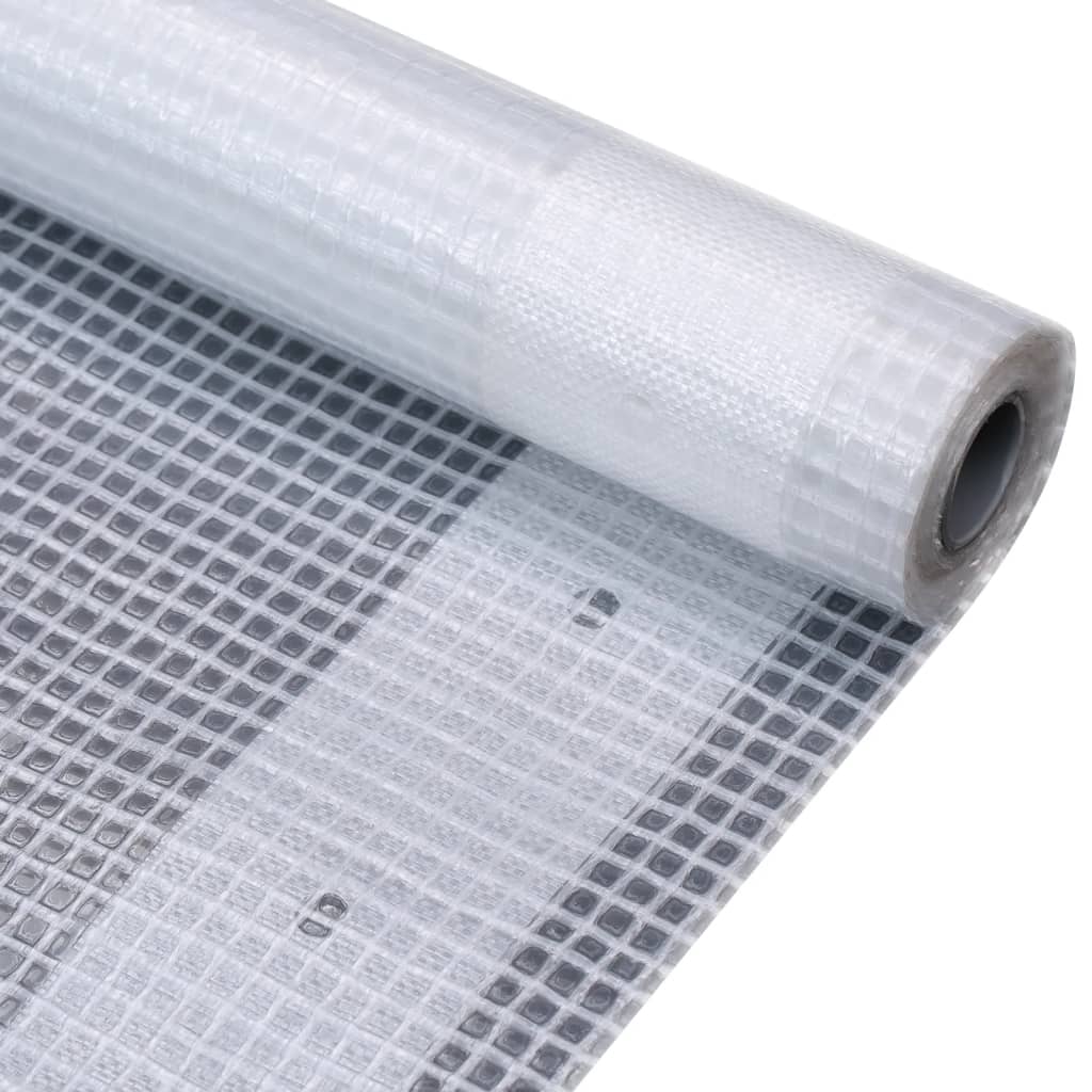 Vidaxl dekzeilen 2 st leno 260 g m² 4x10 m wit
