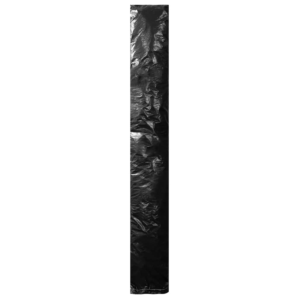 Vidaxl parasolhoezen 2 st met rits 250 cm pe