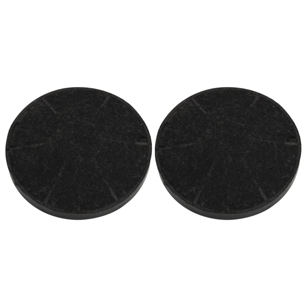 Vidaxl koolstoffilters voor afzuigkap 2 st 105x21 mm