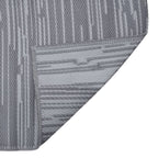 Vidaxl buitenkleed arakil 140x200 cm polypropeen antracietkleurig